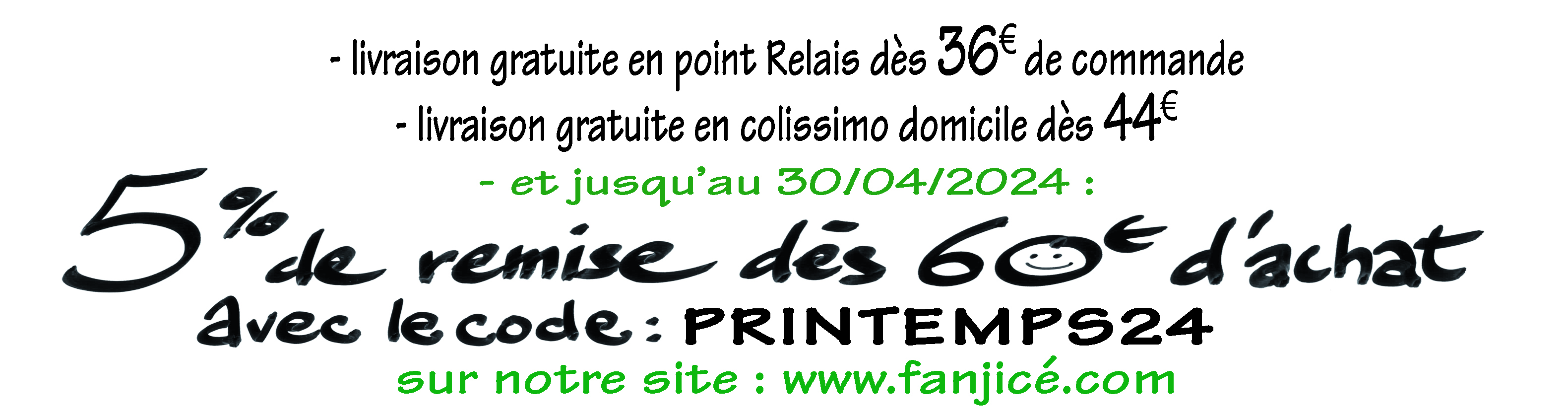 Remise exceptionnelle de 5% suite à notre absence au salon SAVIM