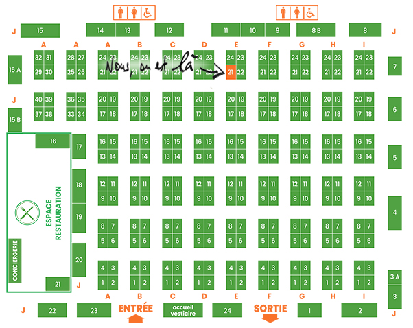 Plan du salon Savim printemps 2025